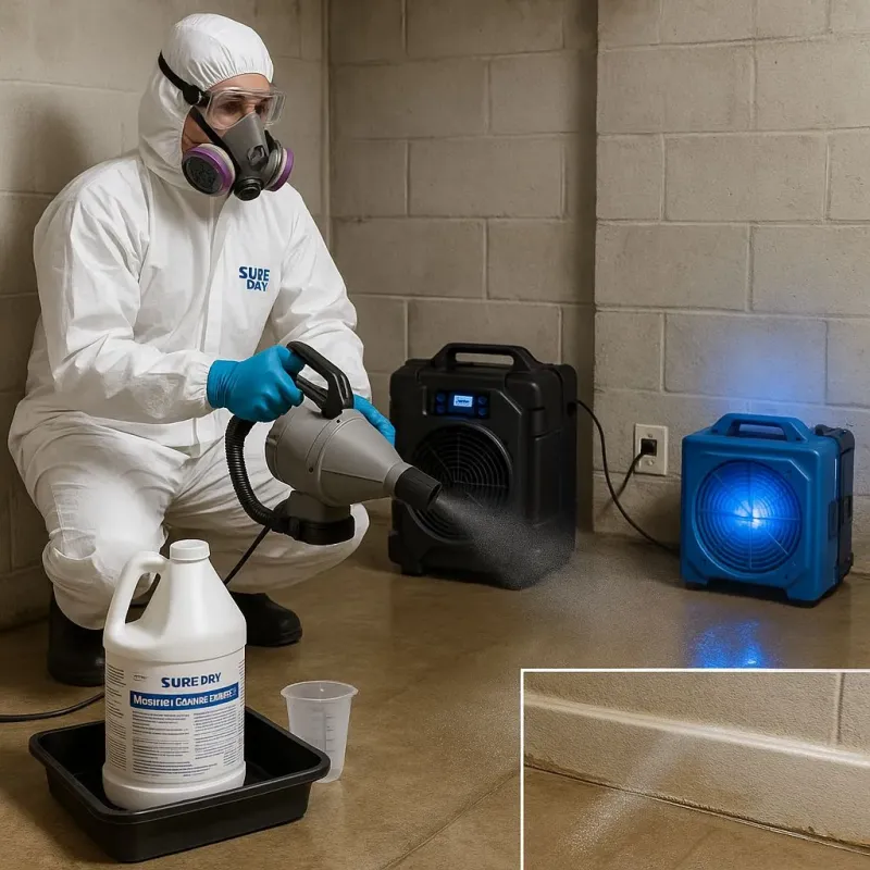 Sanitization and Odor Removal process in Port Allen, LA