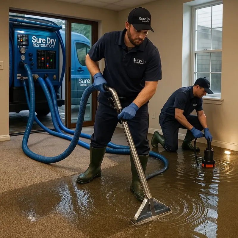 Water Extraction and Removal process in Port Allen, LA